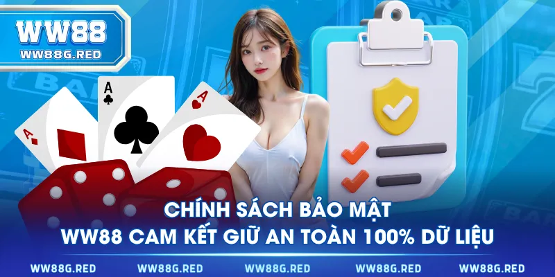 Chính sách bảo mật - WW88 cam kết giữ an toàn 100% dữ liệu