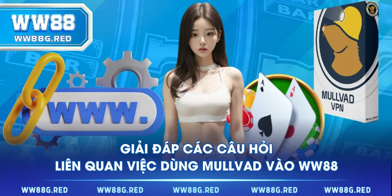 Giải đáp các câu hỏi liên quan việc dùng Mullvad vào WW88