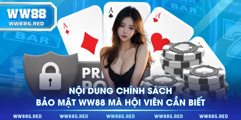 Hội viên WW88 có trách nhiệm bảo vệ tài khoản & dữ liệu cá nhân