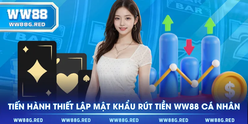 Tiến hành thiết lập mật khẩu rút tiền WW88 cá nhân